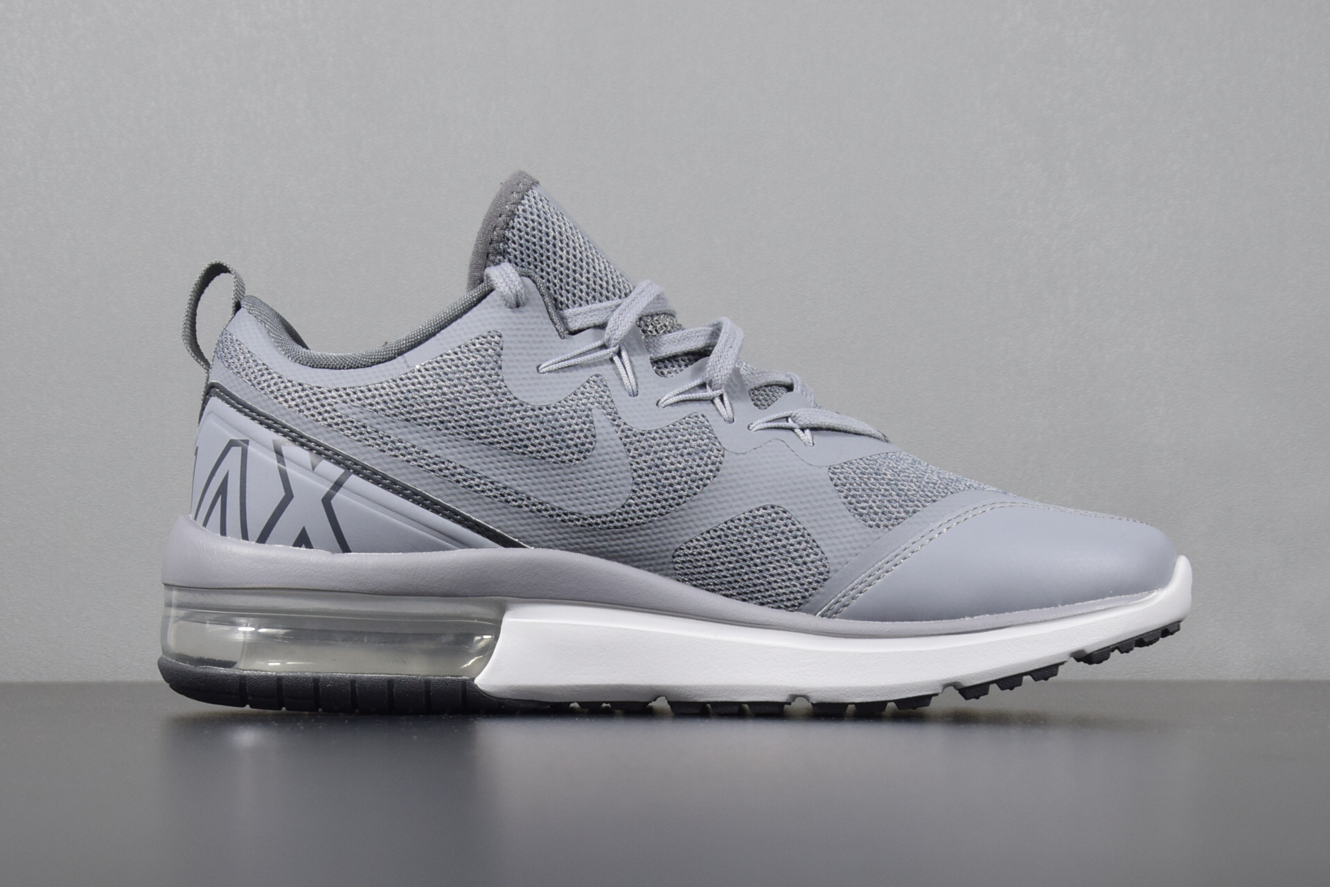 Nike Air Max Fury Grey White Shoes - Click Image to Close